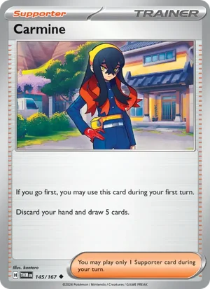 Carmine Twilight Masquerade Pokémon TCG Uncommon 145