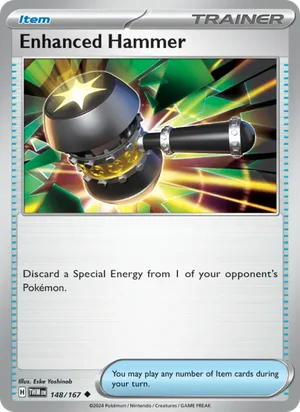 Enhanced Hammer Twilight Masquerade Pokémon TCG Uncommon 148