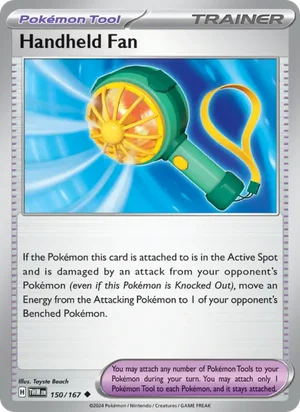 Handheld Fan Twilight Masquerade Pokémon TCG Uncommon 150