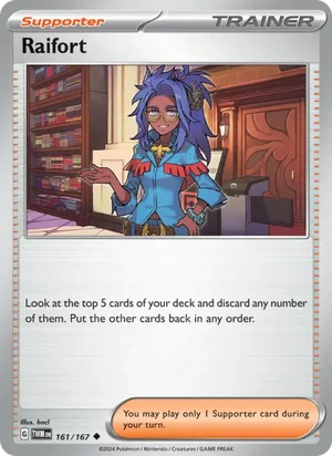 Raifort Twilight Masquerade Pokémon TCG Uncommon 161