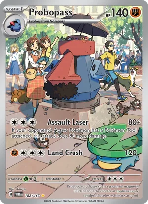 Probopass Twilight Masquerade Pokémon TCG Illustration Rare 182