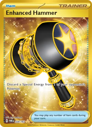 Enhanced Hammer Twilight Masquerade Pokémon TCG Hyper Rare 224