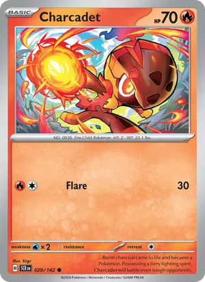 Charcadet Stellar Crown Pokémon TCG Common 029