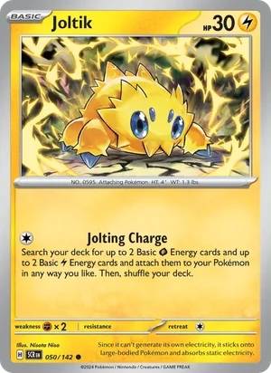 Joltik Stellar Crown Pokémon TCG Common 050