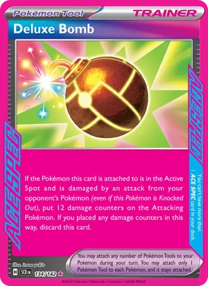 Deluxe Bomb Stellar Crown Pokémon TCG ACE SPEC Rare 134