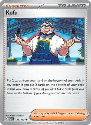 Kofu Stellar Crown Pokémon TCG Uncommon 138