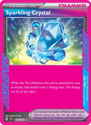Sparkling Crystal Stellar Crown Pokémon TCG ACE SPEC Rare 142