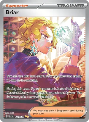 Briar Stellar Crown Pokémon TCG Special Illustration Rare 171