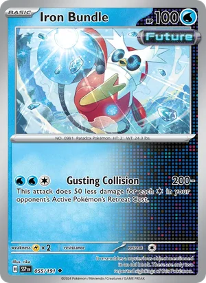 Iron Bundle 055/191 Uncommon, Surging Sparks Pokémon TCG card