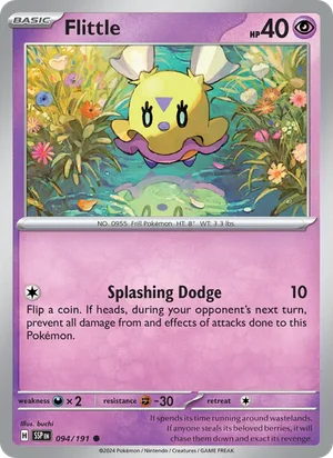 Flittle 094/191 Common, Surging Sparks Pokémon TCG card