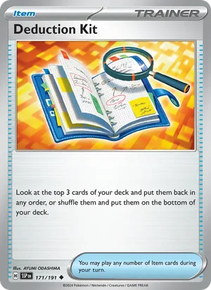 Deduction Kit 171/191 Uncommon, Surging Sparks Pokémon TCG card