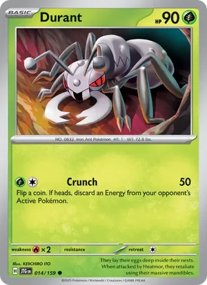 Durant Journey Together Pokémon TCG Common 014
