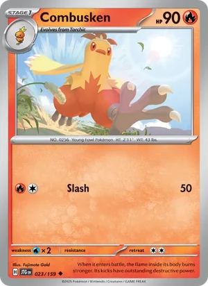 Combusken Journey Together Pokémon TCG Uncommon 023