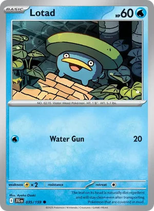 Lotad Journey Together Pokémon TCG Common 035