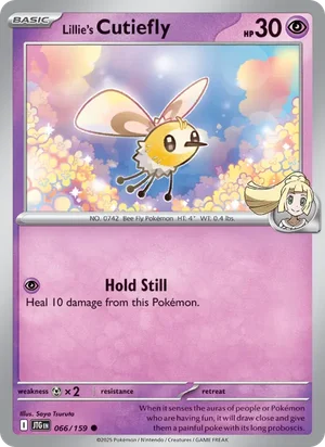 Lillie's Cutiefly Journey Together Pokémon TCG Common 066
