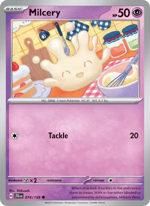 Milcery Journey Together Pokémon TCG Common 074