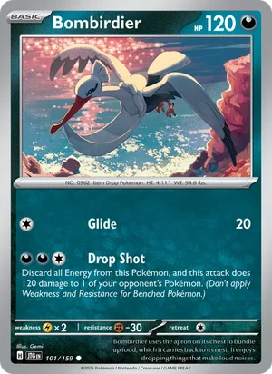 Bombirdier Journey Together Pokémon TCG Common 101