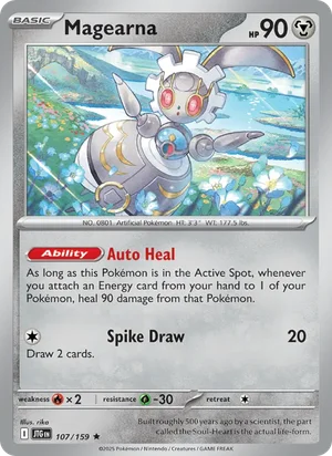 Magearna Journey Together Pokémon TCG Rare 107
