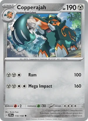 Copperajah Journey Together Pokémon TCG Uncommon 110