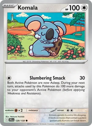 Komala Journey Together Pokémon TCG Common 129