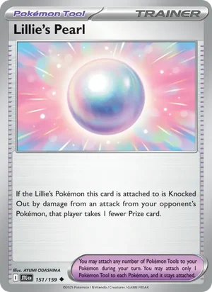 Lillie's Pearl Journey Together Pokémon TCG Uncommon 151