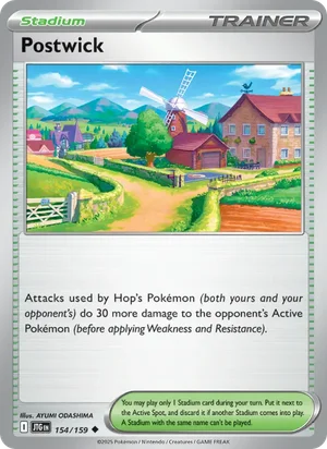 Postwick Journey Together Pokémon TCG Uncommon 154