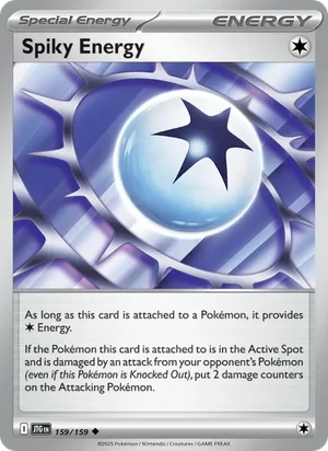 Spiky Energy Journey Together Pokémon TCG Uncommon 159