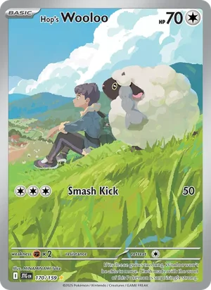 Hop's Wooloo Journey Together Pokémon TCG Illustration Rare 170
