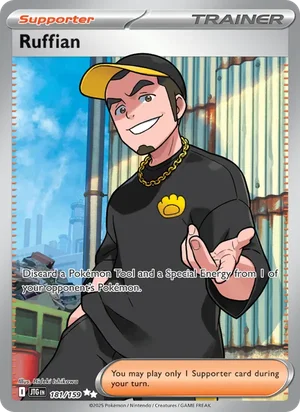 Ruffian Journey Together Pokémon TCG Ultra Rare 181