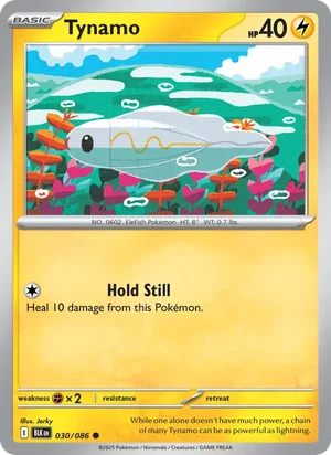 Tynamo SV Black Bolt Pokémon TCG Common 030