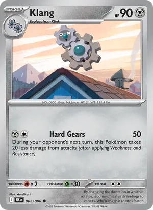 Klang SV Black Bolt Pokémon TCG Common 062