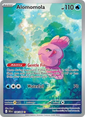 Alomomola SV Black Bolt Pokémon TCG Illustration Rare 108