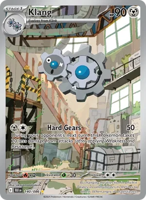 Klang SV Black Bolt Pokémon TCG Illustration Rare 140
