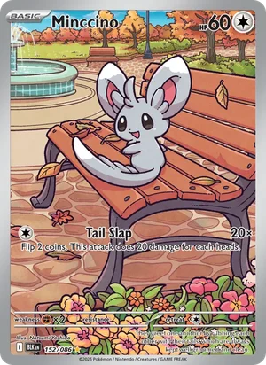 Minccino SV Black Bolt Pokémon TCG 152