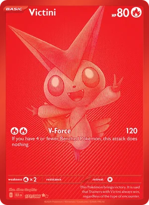 Victini SV Black Bolt Pokémon TCG Black White Rare 171