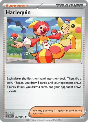 Harlequin SV White Flare Pokémon TCG Uncommon 083