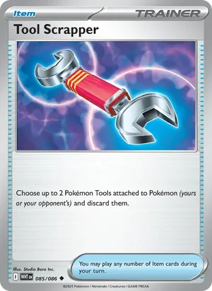 Tool Scrapper SV White Flare Pokémon TCG Uncommon 085