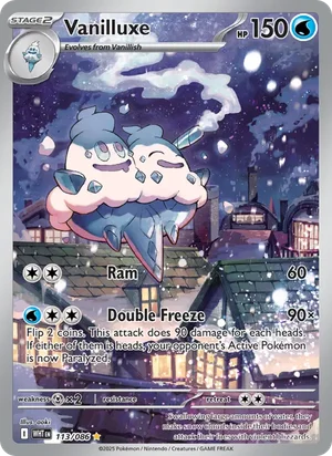Vanilluxe SV White Flare Pokémon TCG Illustration Rare 113