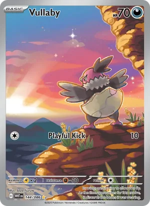 Vullaby SV White Flare Pokémon TCG Illustration Rare 144