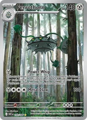 Ferrothorn SV White Flare Pokémon TCG Illustration Rare 149
