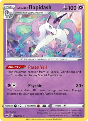 Galarian Rapidash 82/202