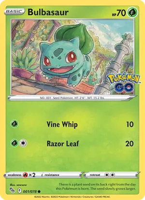 Bulbasaur 1/78