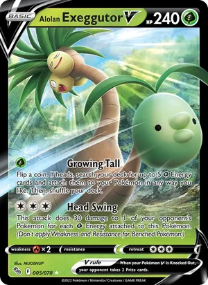 Alolan Exeggutor V 5/78