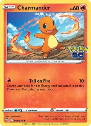Charmander 8/78