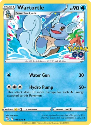 Wartortle 16/78