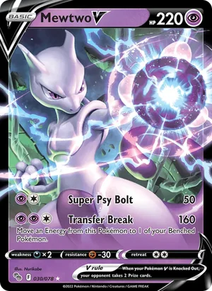 Mewtwo V 30/78