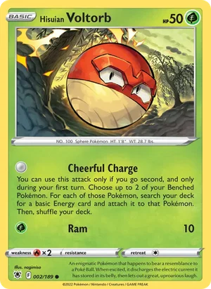 Hisuian Voltorb 2/189