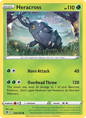 Heracross 8/189