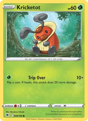 Kricketot 9/189