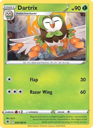 Dartrix 20/189